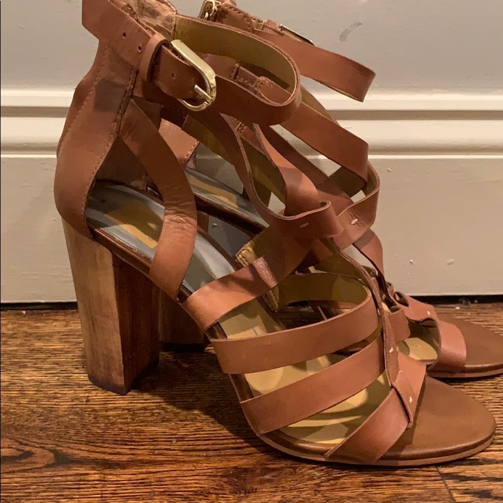 Brown Dolce Vita Block Heels